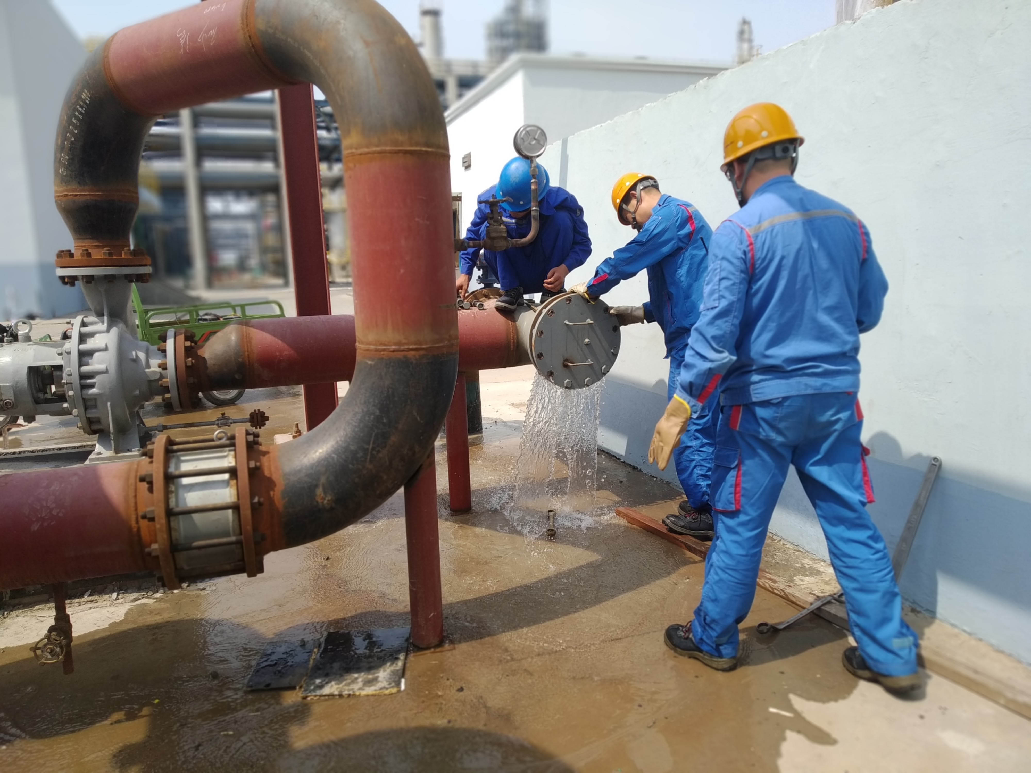 山东省某石化厂水循环处理项目